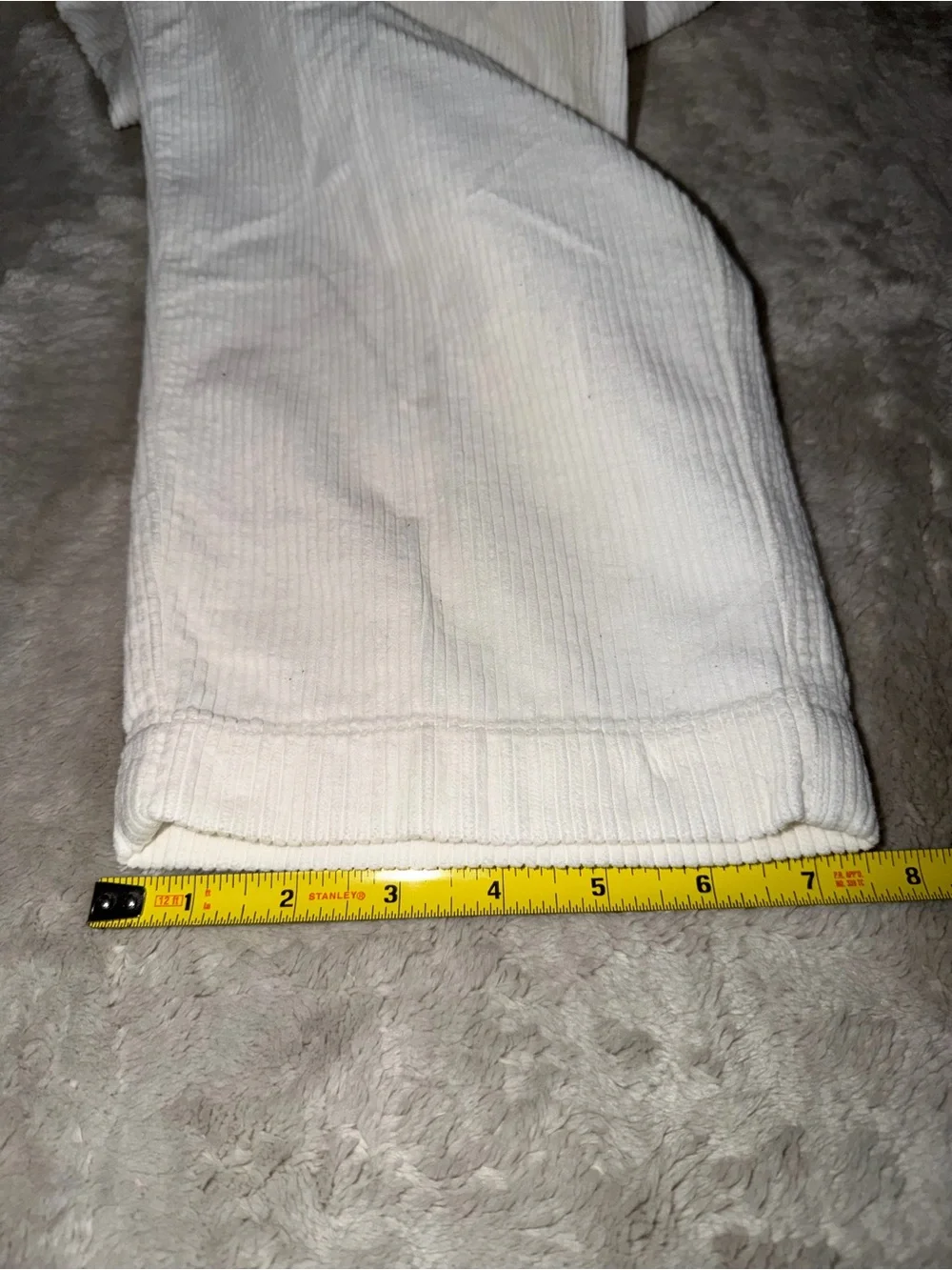 Todd Snyder Men’s Corduroy Weekend Drawstring Pants Size XL In Ivory